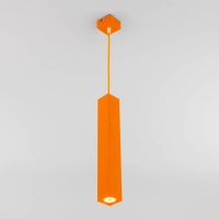 Светодиодный подвесной светильник 50154/1 LED оранжевый, Eurosvet