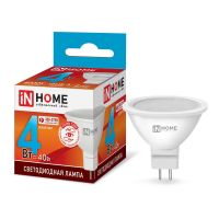 Лампа светодиодная IN HOME LED-JCDR-VC GU5.3 4W 4000К 310Лм 4690612030692