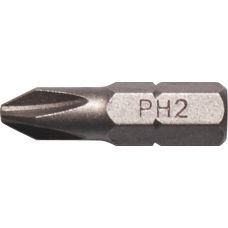 Бита PH2, 50 мм, сталь S2, односторонние  10 шт. 57162     FIT