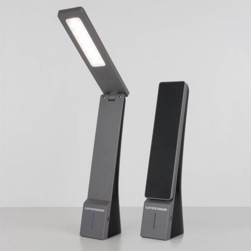 Настольная лампа Desk черный/серый (TL90450), светодиодная, ELEKTROSTANDARD