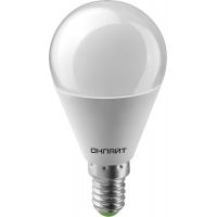 Лампа LED G45,  8W, 4000К, шарик, E14, OLL-G45-8-230-4K-E14  71625     ОНЛАЙТ