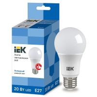 Лампа светодиодная IEK A60 груша 20Вт 6500К E27 230В 1800Лм LLE-A60-20-230-65-E27