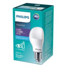 Лампа светодиодная Philips ESSENTIAL 11W E27 6500К A60 груша 929001900487/871869682210400