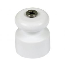 Изолятор пластиковый для ретро провода, белый, арт. GE70017 01, МезонинЪ