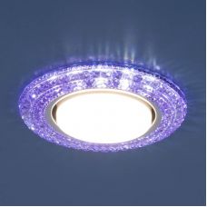 Светильник точечный с LED подсветкой, 3030 GX53 VL, фиолетовый, ELEKTROSTANDARD