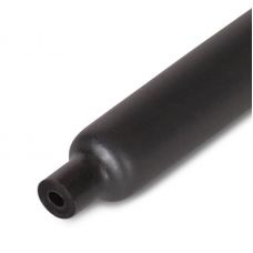 Трубка термоусадочная клеевая ТТК (3:1) 12/4 черная, длина 1м, арт. 59697, КВТ