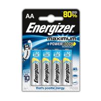 Батарейка Energizer Maximum AA/LR6, FSB4, уп/4 шт, цена за упаковку