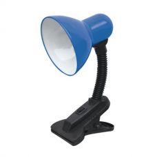 Светильник DL 2 60W E27 настольный на прищепке, синий, 1183168, Включай