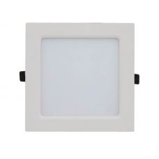 Панель светодиодная квадратная SLP eco, 12 Вт, 230 В, 4000 К, белая, арт. 4690612012957, IN HOME