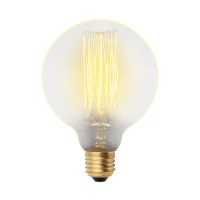 Лампа накаливания Vintage IL V G95 60/GOLDEN/E27 VW01 форма шар UL 00000479 Uniel