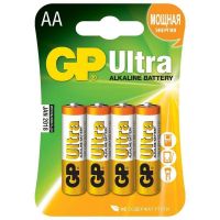 Батарейка GP Ultra AA/LR6,  уп/4 шт, 15AU LR6/316 BL4