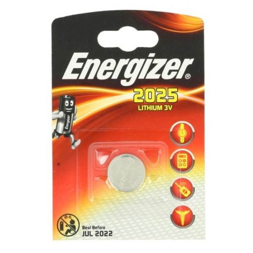 Батарейка Energizer Lithium CR2025, уп/1 шт