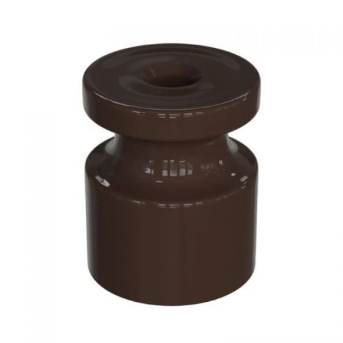 Изолятор пластиковый для ретро провода, коричневый, арт. GE30025 04, МезонинЪ