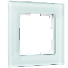Рамка на 1 пост (натуральное стекло) WL01 Frame 01