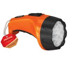 Фонарь РМ-0115 Orange аккумуляторный светодиодный, 15 LED, оранжевый, 2 аккумулятора, РЕКОРД