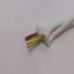 Ретро кабель витой 3х1,5 мм² (белый)