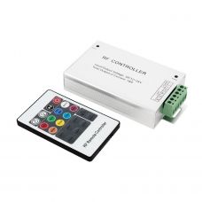 Контроллер для ленты RGB 18А 12/24V, пульт 20 кнопок, 900230, RF RGB 20 18A, SWG