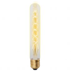 Лампа накаливания Vintage IL V L32A 60/GOLDEN/E27 CW01 форма цилиндр UL 00000485 Uniel