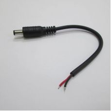 Коннектор разъем штырьковый (папа) для адаптера с кабелем 15 см, SCPLPFESB, Ecola