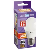 Лампа светодиодная Jazzway PLED-SP G45 7W E27 5000K шар 1027887-2