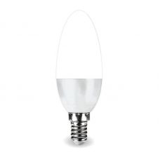 Лампа LED OPTI C37-5,5W-E14-N, 5.5 Вт, 3000 К, E14, 230 В, пласт/алюм, 9968044, Включай