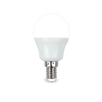 Лампа LED OPTI G45-7,5W-E14-N, 7.5 Вт, 3000 К, E14, 230 В, пласт/алюм, 9968048, Включай