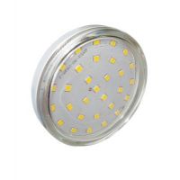 Лампа GX53 LED Light 6Вт 4200К 230В 27x75 прозрачное стекло, T5TV60ELC, Ecola
