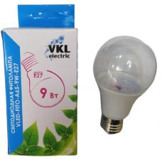 Лампа для растений VKL electric VLED FITO A65 9W E27 220V светодиодная 1003045