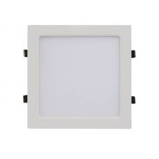 Панель светодиодная квадратная SLP eco, 18 Вт, 230 В, 4000 К, белая, арт. 4690612007175, IN HOME