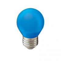Лампа LED шар 5 Вт, G45, E27, синий, матовый, 77x45, арт. K7CB50ELB, Ecola