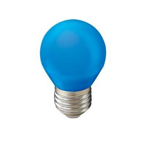 Лампа LED шар 5 Вт, G45, E27, синий, матовый, 77x45, арт. K7CB50ELB, Ecola