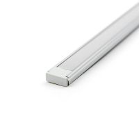 Профиль алюминиевый 1506 для светодиодной ленты, П образный, накладной, комплект, SWGroup