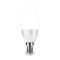 Лампа LED OPTI C37-8,5W-E14-WW, 8.5 Вт, 6500 К, E14, 230 В, пласт/алюм, 1003071, Включай